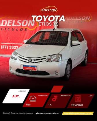 TOYOTA ETIOS 1.3 X 16V FLEX 4P AUTOMÁTICO
